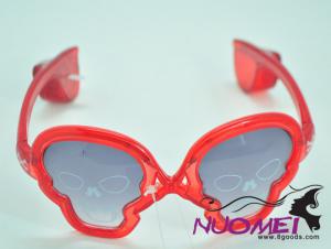 PG0041red Human skeleton glasses, fashion party glasses