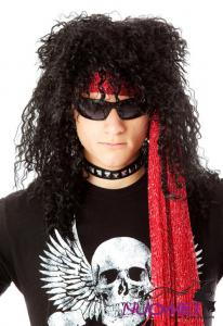 BW0110   Black Costume Wigs