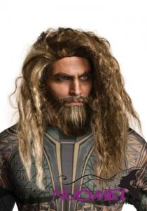 A0051 Mens Aquaman Beard and Wig Set